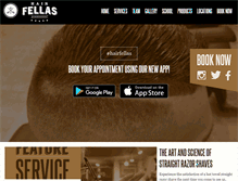 Tablet Screenshot of hairfellas.com